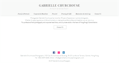 Desktop Screenshot of gabriellechurchousephotography.com